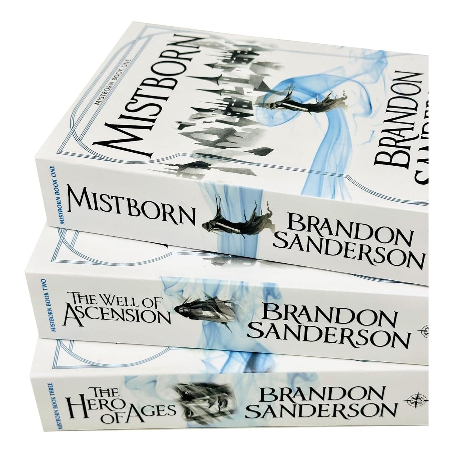 Mistborn Trilogy 3 Books Collection Set by Brandon Sanderson (The Hero