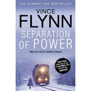 Five paperback Mitch Rapp novels by Vince Flynn from the Simon & Schuster UK collection, featuring cover art of the series.