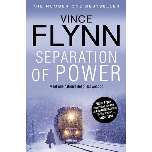 Five paperback Mitch Rapp novels by Vince Flynn from the Simon & Schuster UK collection, featuring cover art of the series.
