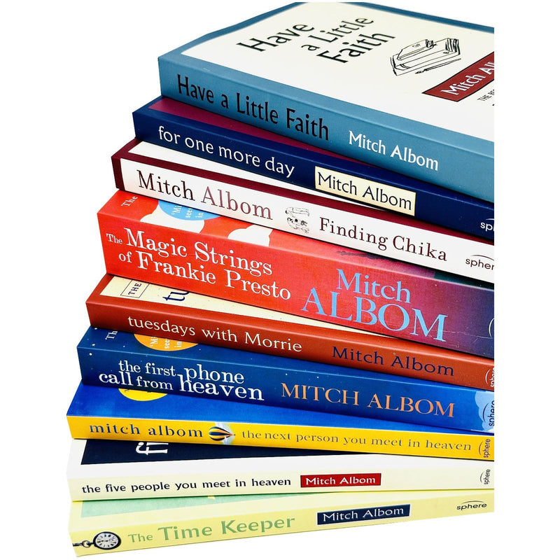 Mitch Albom Collection 9 Books Set (Have A Little Faith,For One More Day,Finding Chika) - The Book Bundle