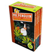 Mr. Penguin and A Case of Adventure book collection box set by Alex T Smith, featuring four adventure series books in a HODDER edition.