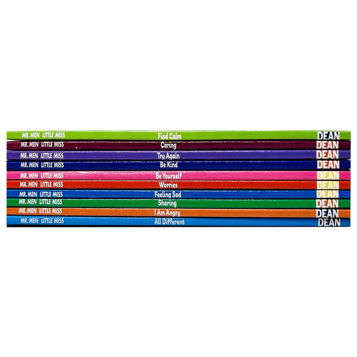 Mr Men and Little Miss Discover You 10 Books Collection Set By Roger Hargreaves I Am Angry, Sharing, Find Calm - The Book Bundle