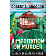 Death in Paradise book collection by Robert Thorogood, featuring four fiction paperbacks with murder mystery themes.