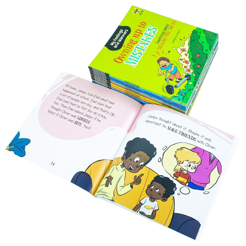 My Feelings and Manners Library 20 Books Collection Box Set by Katherine Eason (NEW COVER) - The Book Bundle