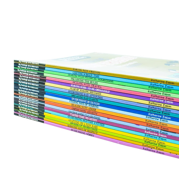 My Feelings and Manners Library 20 Books Collection Box Set by Katherine Eason (NEW COVER) - The Book Bundle