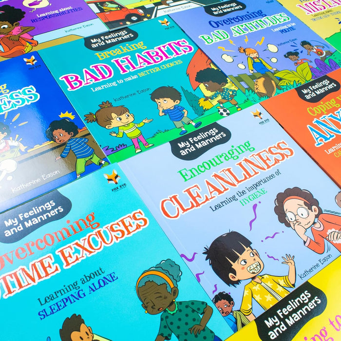 My Feelings and Manners Library 20 Books Collection Box Set by Katherine Eason (NEW COVER) - The Book Bundle