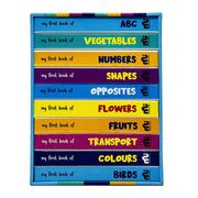 My First Library Box Set 1: 10 Board Books Collection Set (Birds, Colours, Transport, Fruits) - The Book Bundle