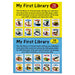 My First Library Box Set: 20 Board Books Collection Set (Birds, Colours, Transport, Fruits, Flowers, Opposites) - The Book Bundle