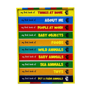 My First Library Box Set: 20 Board Books Collection Set (Birds, Colours, Transport, Fruits, Flowers, Opposites) - The Book Bundle