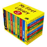 My First Library Box Set: 20 Board Books Collection Set (Birds, Colours, Transport, Fruits, Flowers, Opposites) - The Book Bundle