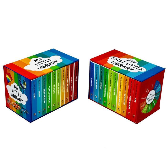 My First Little Library & My Little Library 20 Books Collection Set - The Book Bundle