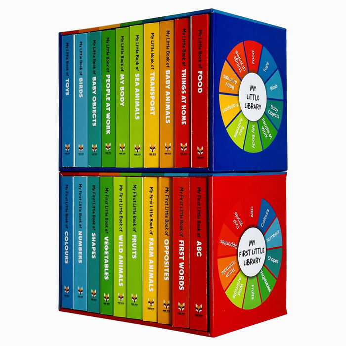 My First Little Library & My Little Library 20 Books Collection Set - The Book Bundle