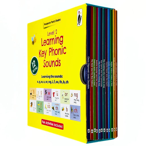 My Second Phonic Sounds 12 Books Collection Box Set with Included Fun Activities (Learning Key Level 2) - The Book Bundle