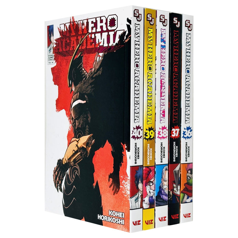 My Hero Academia Volume 36-40 Collection 5 Books Set by Kohei Horikoshi - The Book Bundle