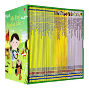 Usborne My Very First Reading Library 50 Books Set Collection Pack Early Level 1 and 2 - The Book Bundle