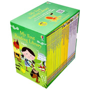 Usborne My Very First Reading Library 50 Books Set Collection Pack Early Level 1 and 2 - The Book Bundle