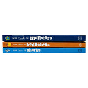 Never Touch Series 3 Books Collection Set By Rosie Greening (The Monsters, The Hedgehogs & The Sharks) - The Book Bundle