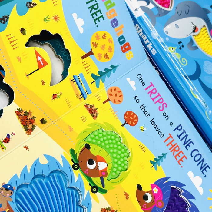 Never Touch Series 3 Books Collection Set By Rosie Greening (The Monsters, The Hedgehogs & The Sharks) - The Book Bundle