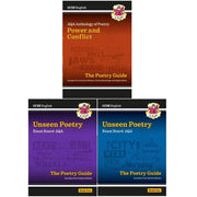 GCSE English Literature AQA Poetry Guide For The Grade 9-1 Course 3 Books Bundle Collection - The Book Bundle