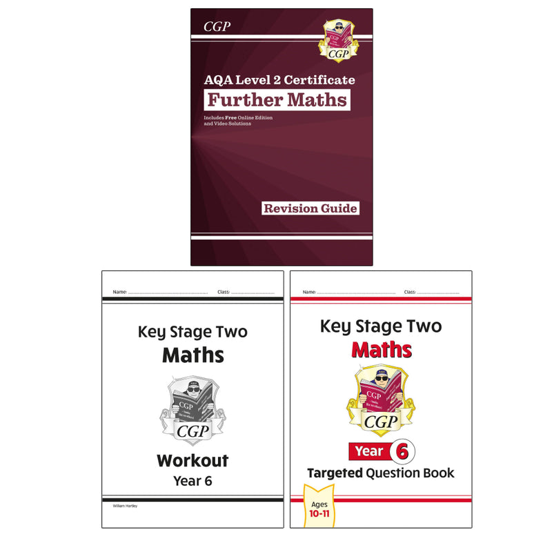 KS2 Maths and English Year 6 Practice Set 3 Books Collection Set - Non Fiction - Paperback - The Book Bundle