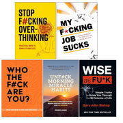 Collection of five paperback non-fiction books by Gary John Bishop and Pranshu Anand, with yellow covers and bold titles.