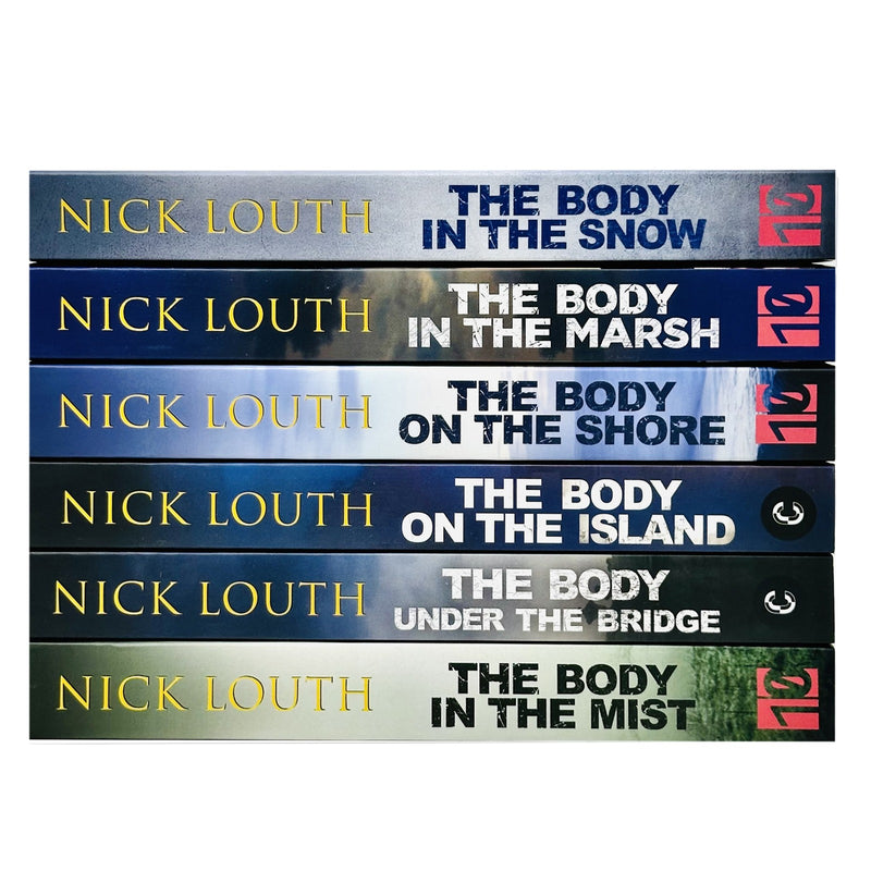 Six-book crime thriller collection by Nick Louth, part of the DCI Craig Gillard series, featuring Canelo Ltd editions.