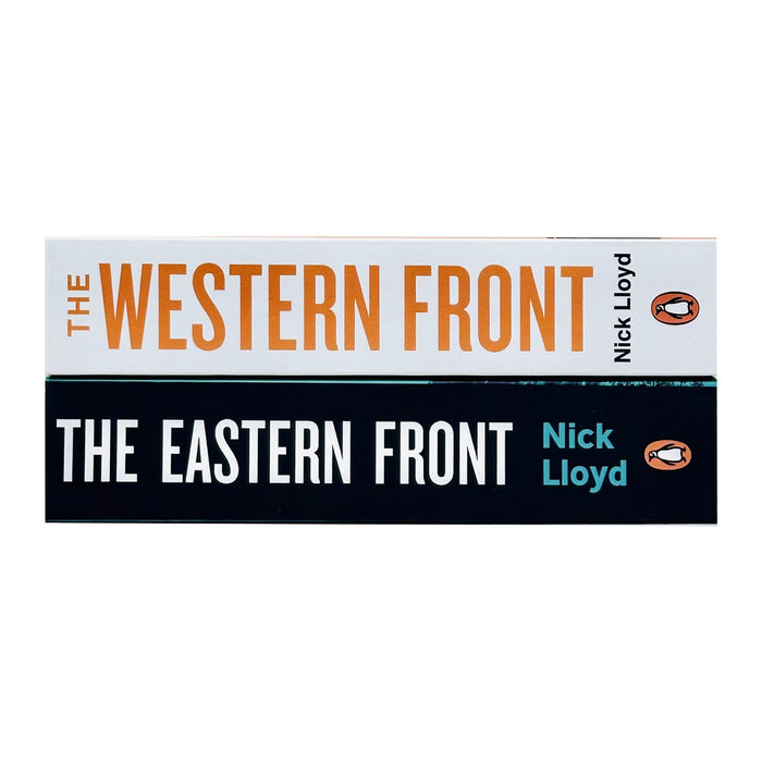 Nick Lloyd Collection 2 Books Set (Western Front, Eastern Front First World War) - The Book Bundle