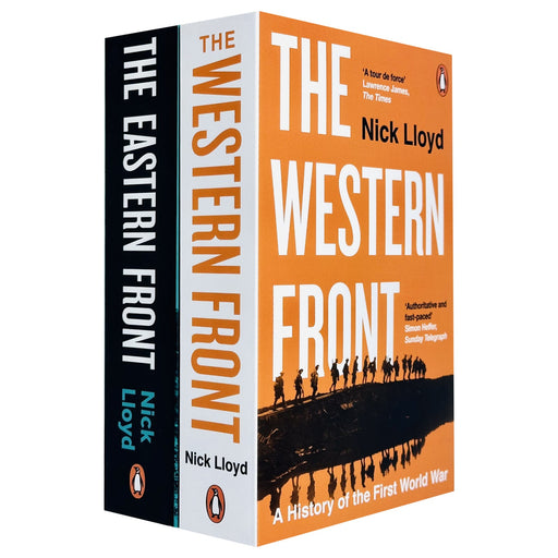 Nick Lloyd Collection 2 Books Set (Western Front, Eastern Front First World War) - The Book Bundle