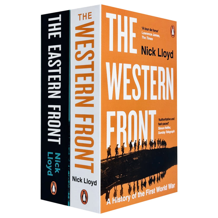 Nick Lloyd Collection 2 Books Set (Western Front, Eastern Front First World War) - The Book Bundle