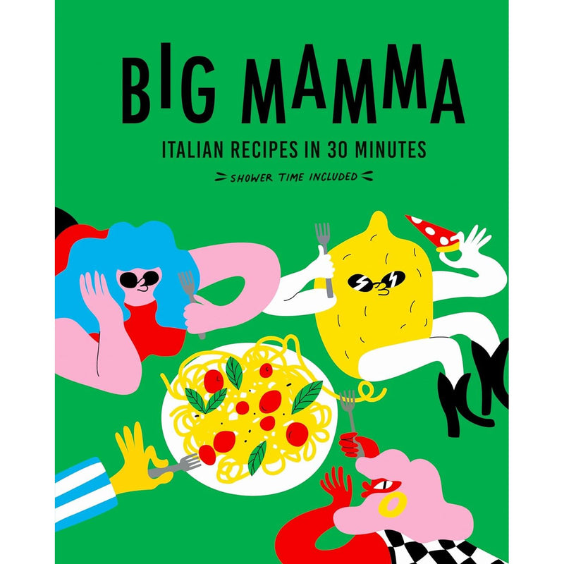 Big Mamma Italian Recipes in 30 Minutes(HB), Nom Nom Italy In 5 Ingredients 2 Books Collection Set - The Book Bundle