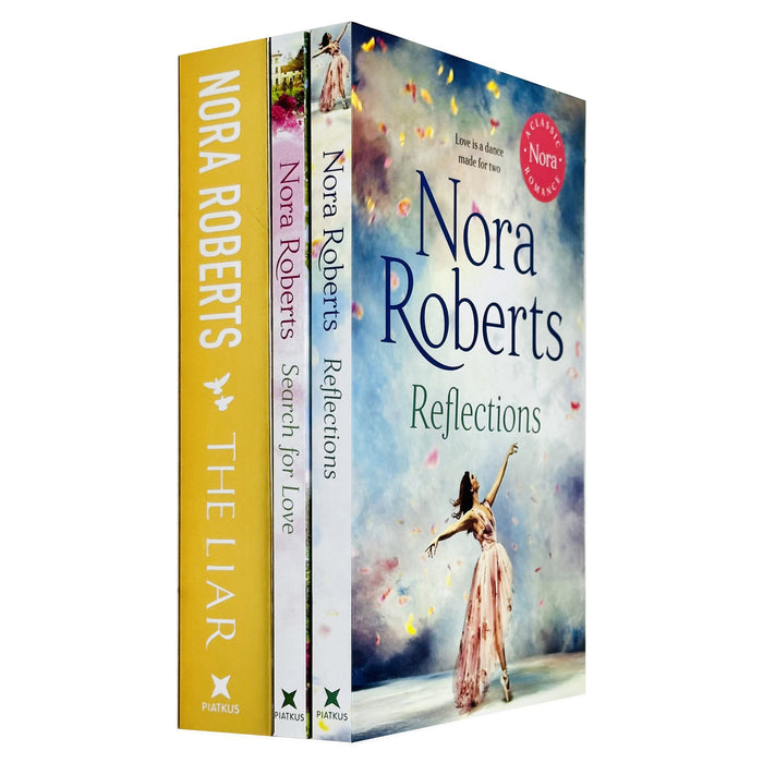 Nora Roberts Collection 3 Books Set (Reflections, Search For Love & The Liar) - The Book Bundle