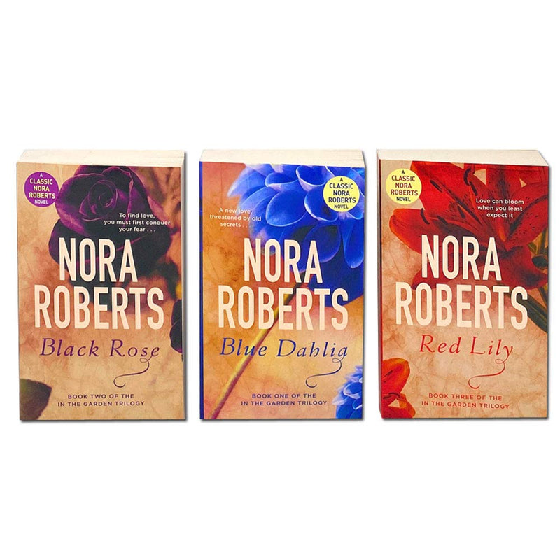 Nora Roberts In The Garden Trilogy 3 Books Collection Set