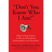 Ramani S. Durvasula Ph.D 2 Books Collection Set ( It's Not You, Don't You Know Who I Am? ) - The Book Bundle