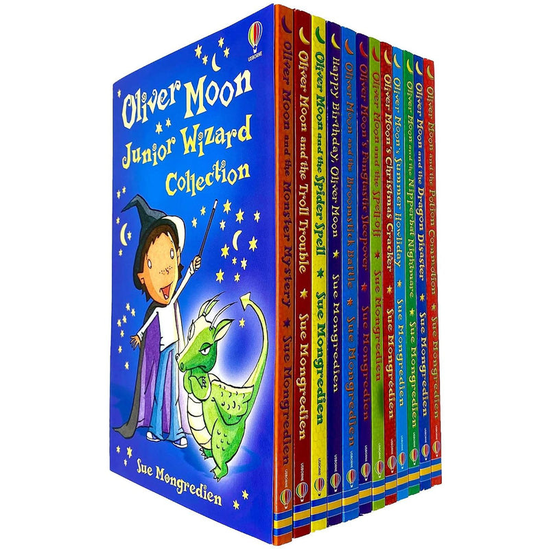 Oliver Moon Junior Wizard Series 12 Books Collection Set by Sue Mongredien - Fiction - Paperback