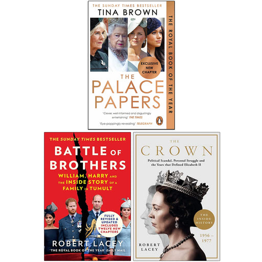 The Palace Papers, Battle Of Brothers, The Crown 3 Books Collection Set - The Book Bundle