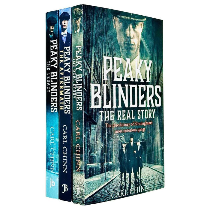 Peaky Blinders 3 books Set By  Carl Chinn (The Real Story, The Legacy, The Aftermath)