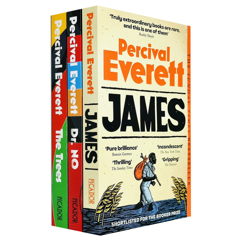 Percival Everett 3 Books Collection Set (Dr. No, The Trees & James [Hardback]) - The Book Bundle