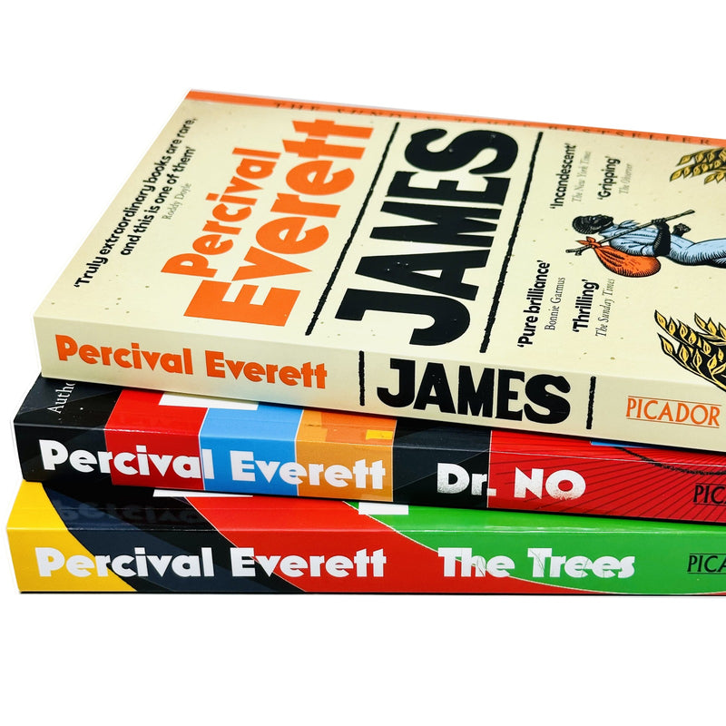 Percival Everett 3 Books Collection Set (Dr. No, The Trees & James [Hardback]) - The Book Bundle