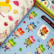 Set of 10 Playtime Learning Sticker Activity books by Make Believe Ideas Ltd featuring search and find fun for kids.