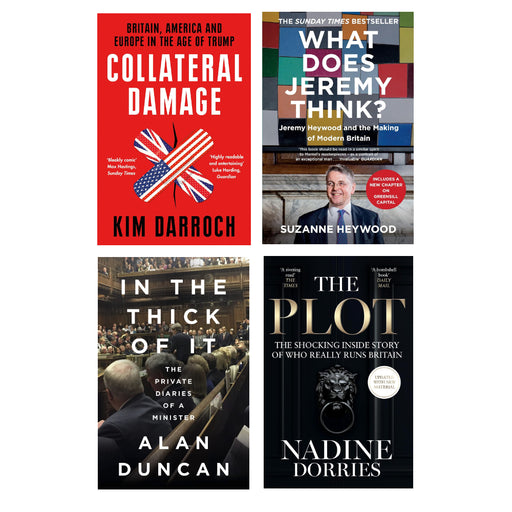 Collateral Damage, In the Thick of It (HB), What Does Jeremy Think? , The Plot 4 Books Set - The Book Bundle