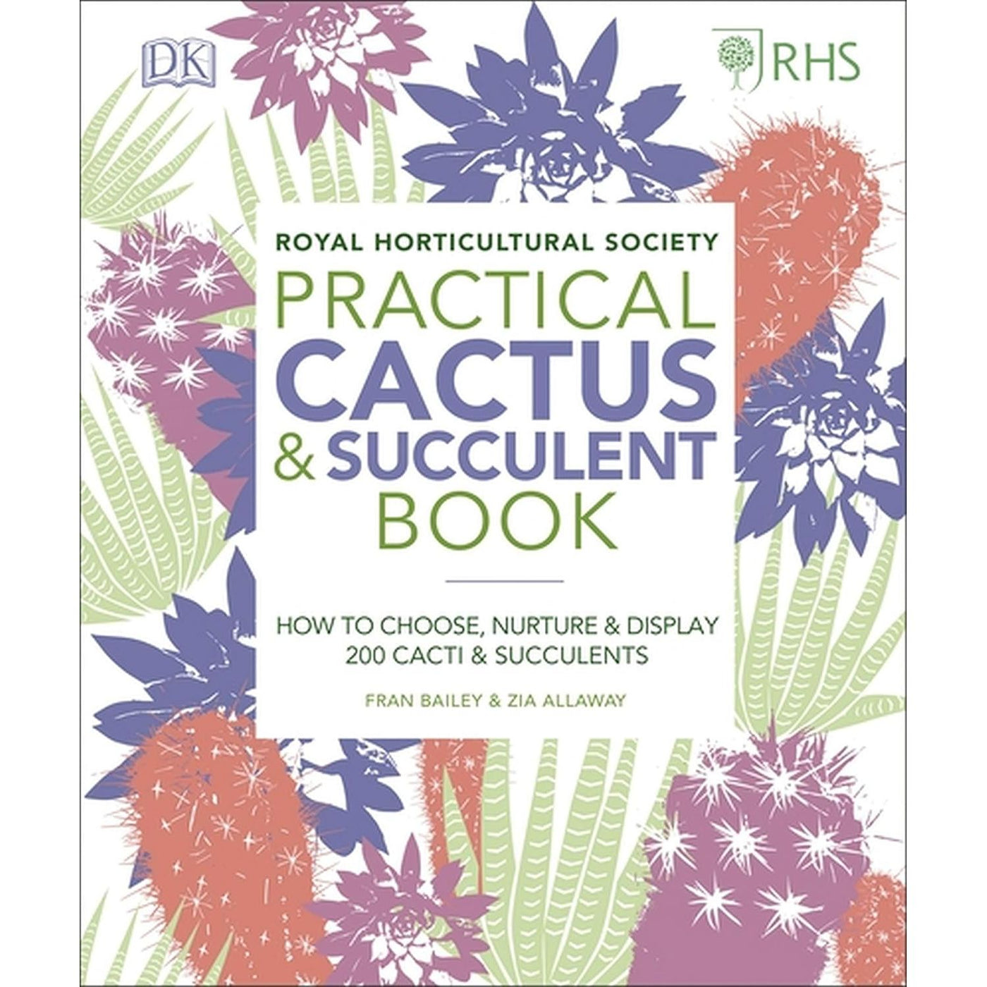 RHS Practical House Plant Book, RHS Practical Cactus 2 Books Collection ...