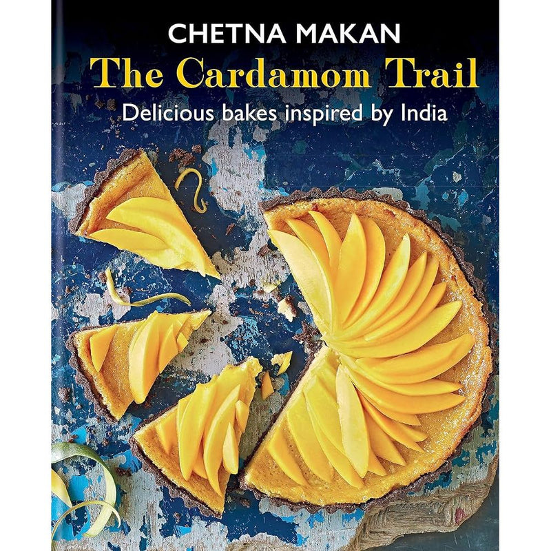 Hardcover books from the Pride and Pudding & The Cardamom Trail collection by Chetna Makan, featuring colorful cover designs.