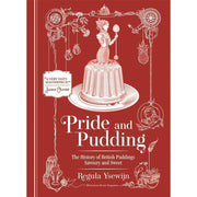 Two hardcover books, "Pride And Pudding" and "The Cardamom Trail" by Chetna Makan, from the Regula Ysewijn collection set.