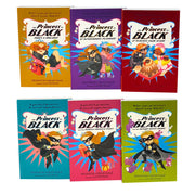 Six-book Princess in Black collection by Shannon & Dean Hale, paperback fiction set featuring the princess hero on the cover.