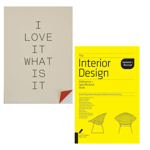 I love it. What is it? & The Interior Design Reference & Specification Book revised & updated 2 Books Set - The Book Bundle