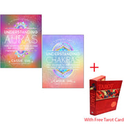 The Zenned Out Guide to Understanding Collection 2 Books Set By Cassie Uhl (Auras, Chakras) + With Free Tarot Card - The Book Bundle