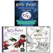 Harry Potter Magical Art Colouring BookAn official colouring book,Ultimate Amazing Complete Quiz Book  3 Books Set - The Book Bundle