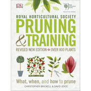 Set of three DK Ltd books by Alan Toogood on RHS plant propagation, pruning, training, pests, and diseases, with book covers visible.