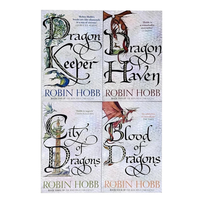 Robin Hobb The Rain Wild Chronicles Trilogy Collection 4 Books Set - The Book Bundle