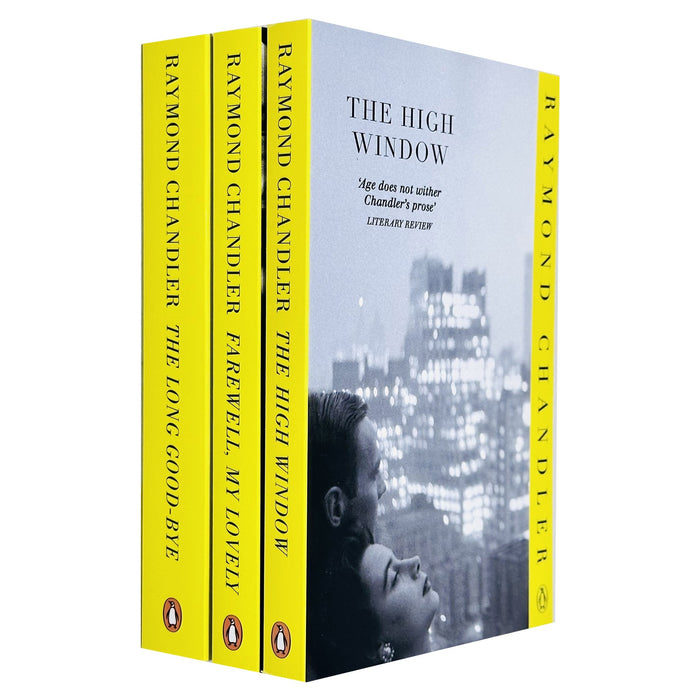 Philip Marlowe Series 3 Books Collection Set ( Farewell, My Lovely, The High Window, The Long Good-bye ) - The Book Bundle